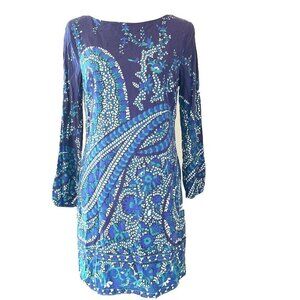 Old Navy Multi Color Paisley Print Boho Dress